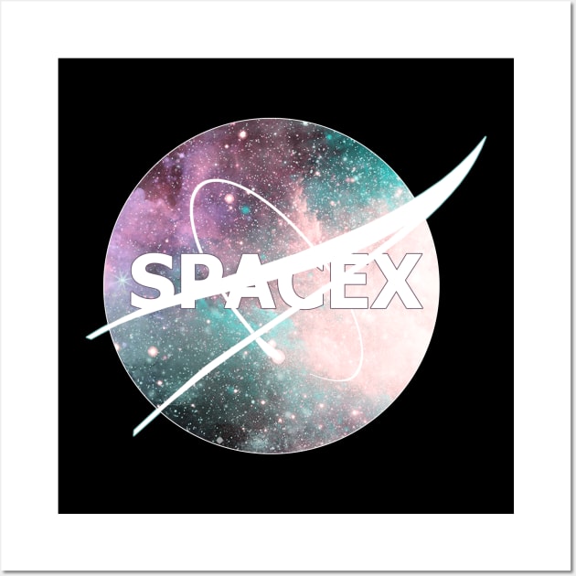 Spacex Wall Art by Creation Cartoon